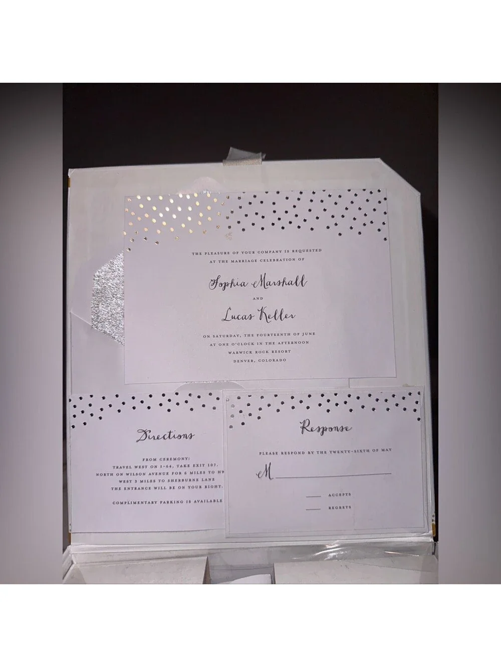 NIB 30 Customizable Sets Wedding Invitation Printable 150 Pieces Envelopes RSVP